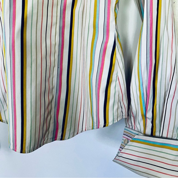 Paul Smith Blue French Cuff Shirt - Picture 7 of 11